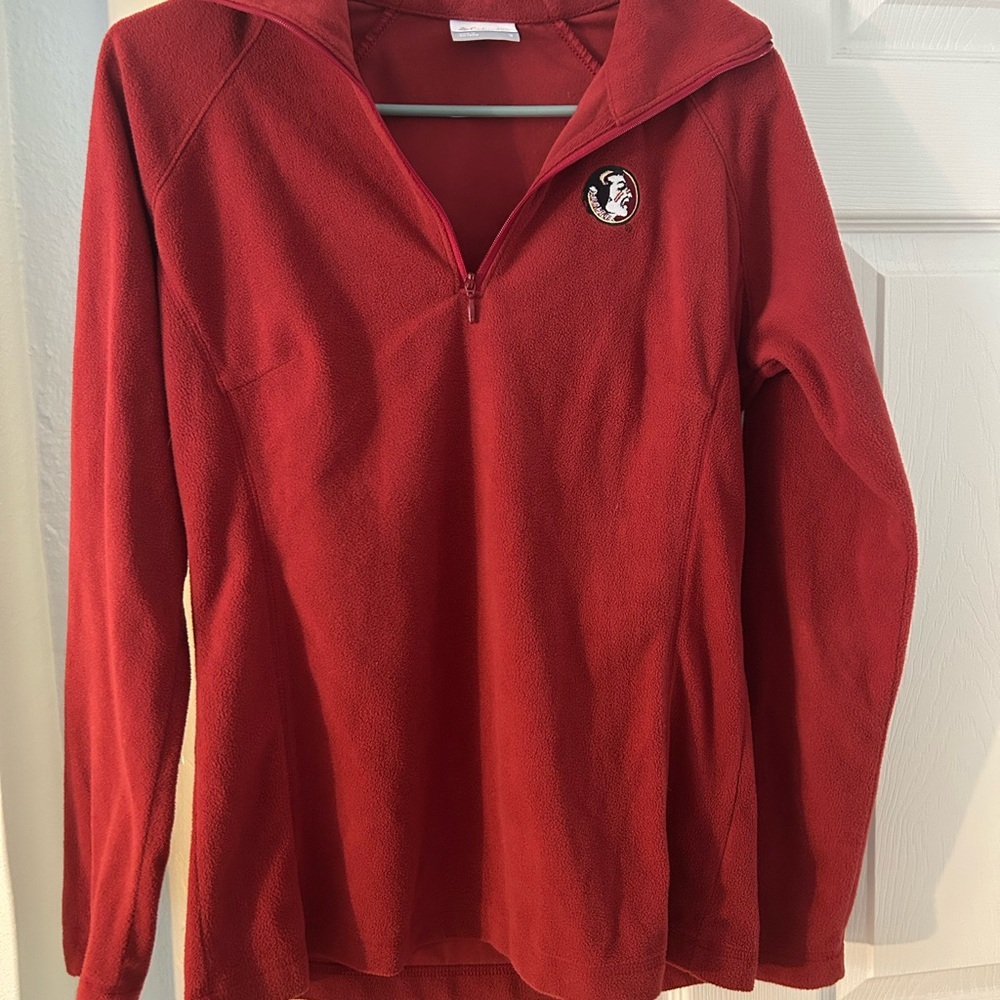 Columbia Women's Crimson Fleece Half-Zip Hoodie FSU